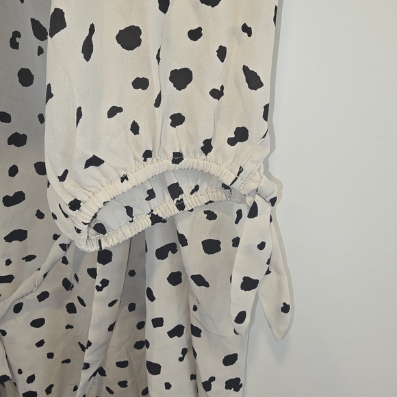 Full Moom Maternity Spotted Tie-Sleeve Tunic Size 2x Nwot - Picture 4 of 6